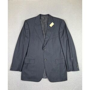 Ermenegildo Zegna Blazer Mens 41R Gray 100% Wool Suit Jacket Neiman Marcus